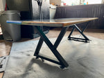 Live Edge and Epoxy table