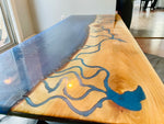 Live Edge and Epoxy table